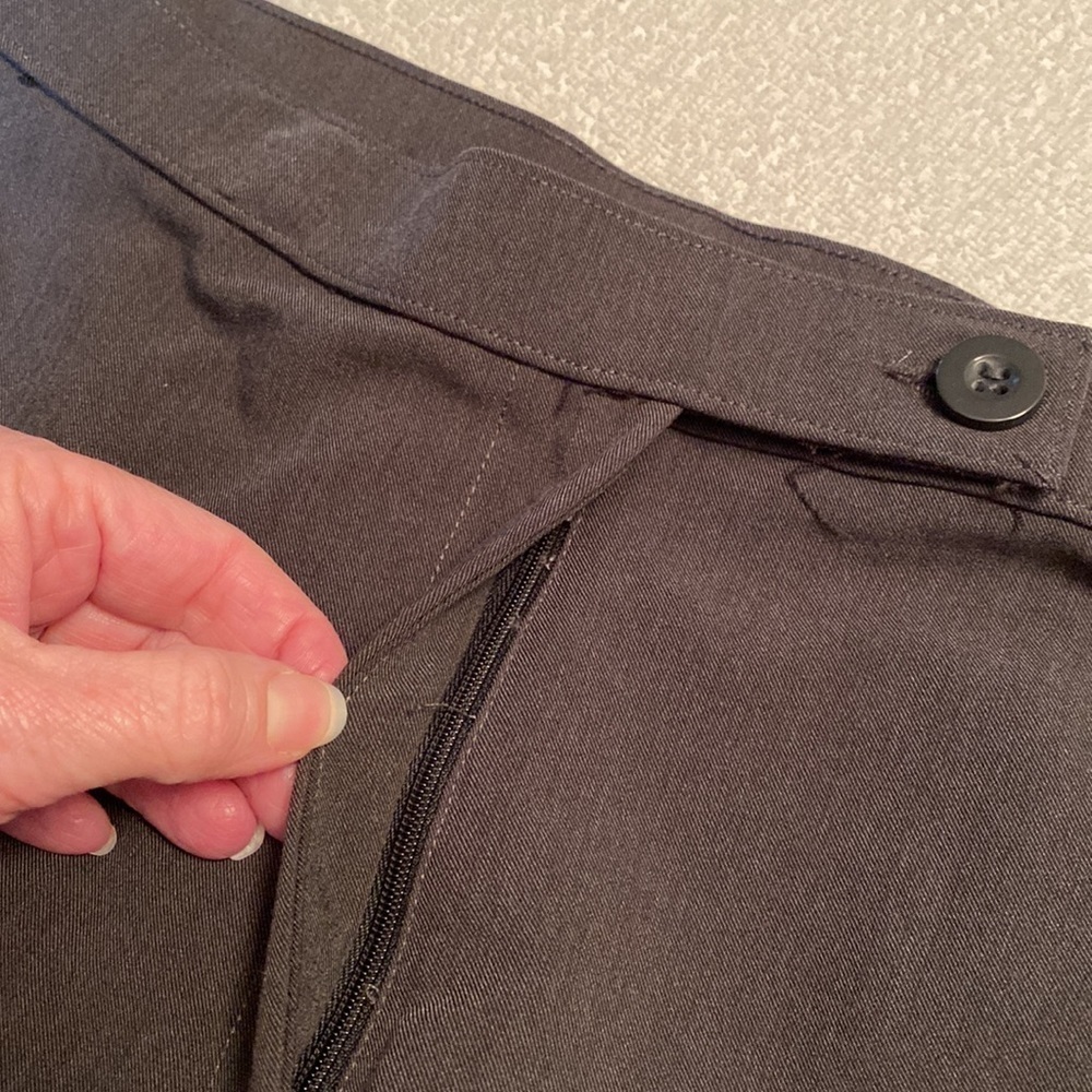 Kim Rogers dress pants career comfort waist button/zip Sz 14 average length NWT - Picture 5 of 8